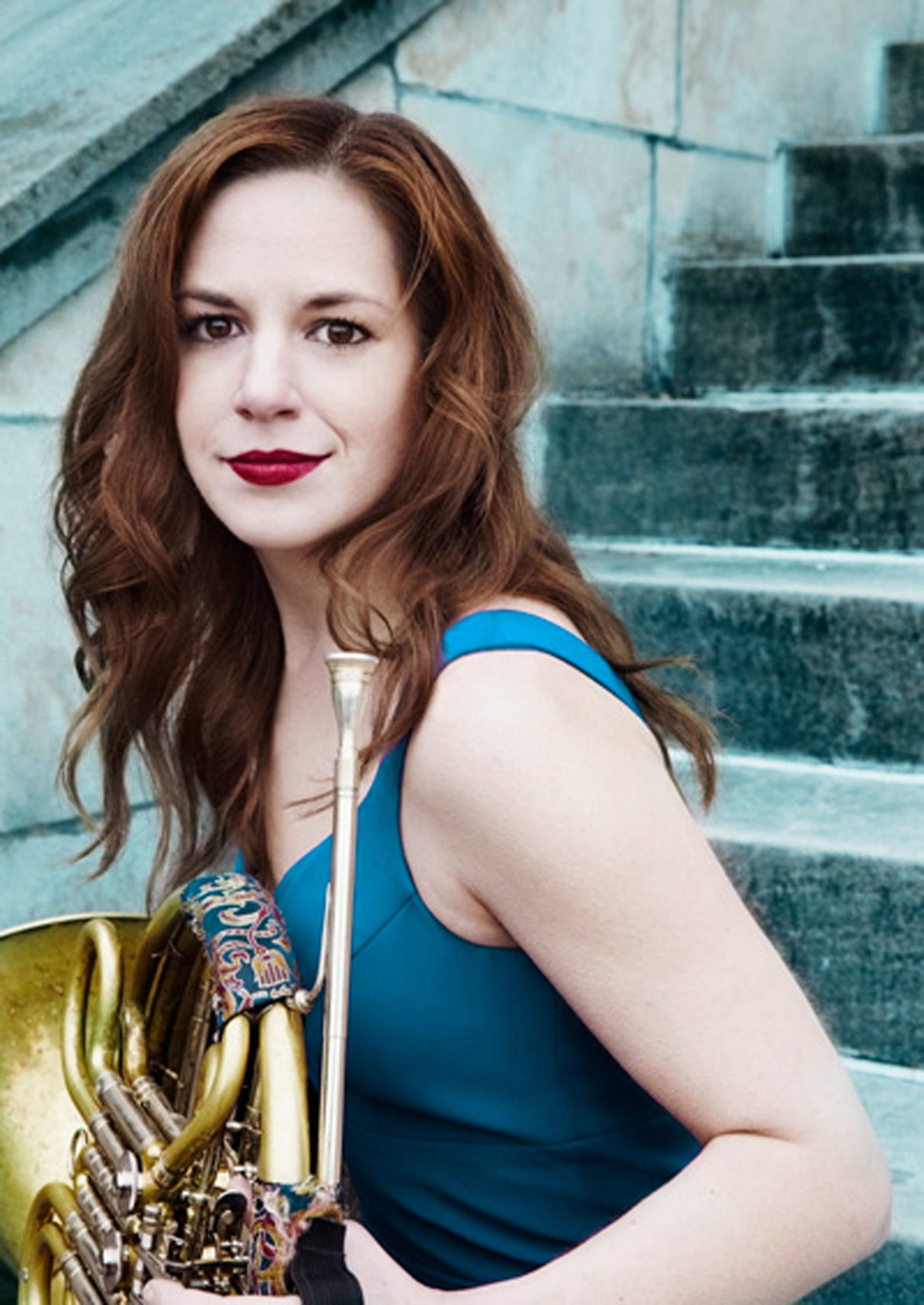 Rachel Velvikis French horn player
